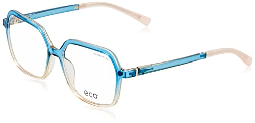 MODO & ECO Damen Maulbeere Sonnenbrille, Blue Sand Gradient, 66 von MODO & ECO