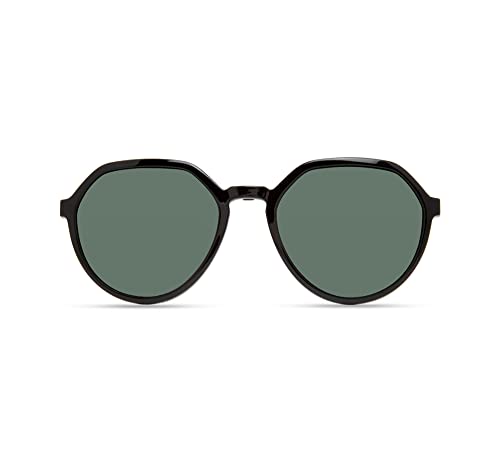 MODO & ECO Unisex SAGE Clip on Sonnenbrille, Black/Gold, 50 von MODO & ECO