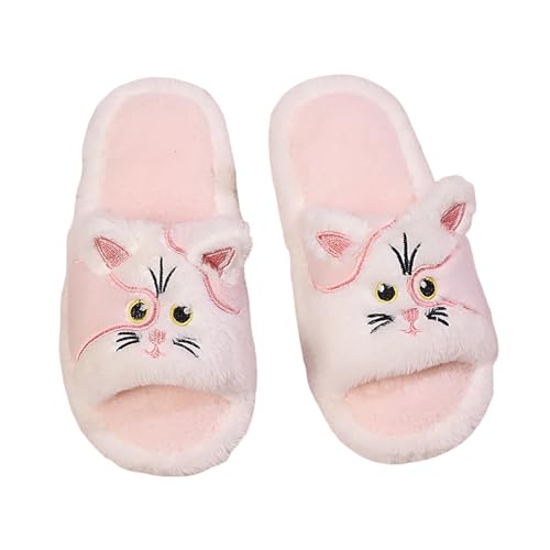Hausschuhe Damen Plüsch Flache Schuhe mit Perle Pelzige Pantoffeln Winter Warme Einfarbig Slippers Indoor Rutschfest Mode Bequem Baumwollpantoffeln Hausschuhe Damen Plüsch Flache Schuhe mit Perle Pelzige Pantoffeln Winter Warme Einfarbig Slippers Indoor Rutschfest Mode Bequem Baumwollpantoffeln von MODSGUE