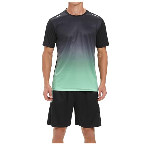 Herren Schlafanzug Kurz 2 Stück Pyjama Klassische Loungewear Shirt Und Hosen Pyjama Set Lustig Herrenanzug Leichte Freizeitanzug In Trendigem von MODSGUE