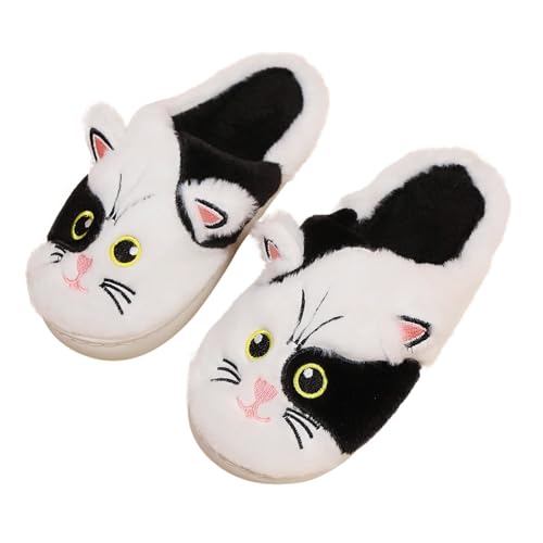 Katzen-Hausschuhe für Damen, flauschig, Warm, Rutschfest, Memory-Schaum, Winter, Geschenke für Erwachsene,Slippers, Teenager Mädchen,Jugendliche Katzen-Hausschuhe für Damen, flauschig, Warm, Rutschfest, Memory-Schaum, Winter, Geschenke für Erwachsene,Slippers, Teenager Mädchen,Jugendliche von MODSGUE