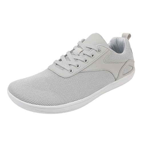 MODSGUE Barfußschuhe Sneaker Breite Walking Schuhe Barfuss Herren Orthopädische Trail Laufschuhe Minimalistische Fitness Knit Bequeme Weit rutschfest Zehenschuhe MODSGUE Barfußschuhe Sneaker Breite Walking Schuhe Barfuss Herren Orthopädische Trail Laufschuhe Minimalistische Fitness Knit Bequeme Weit rutschfest Zehenschuhe von MODSGUE