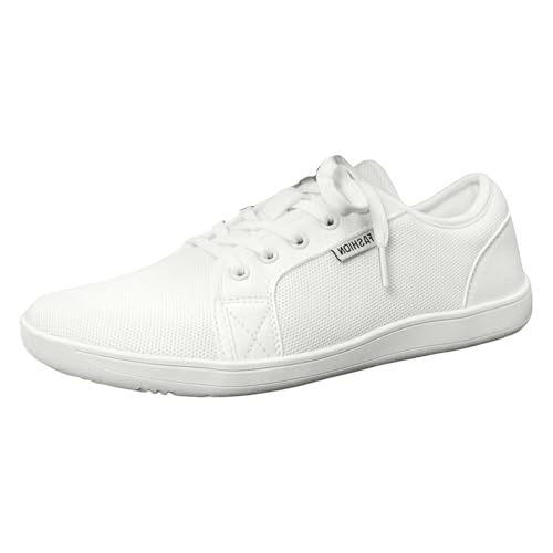 MODSGUE Barfußschuhe Sneaker Orthopädische Breite Walking Schuhe Barfuss Herren Trail Laufschuhe Minimalistische Fitness Knit Unisex Weit rutschfest Zehenschuhe MODSGUE Barfußschuhe Sneaker Orthopädische Breite Walking Schuhe Barfuss Herren Trail Laufschuhe Minimalistische Fitness Knit Unisex Weit rutschfest Zehenschuhe von MODSGUE