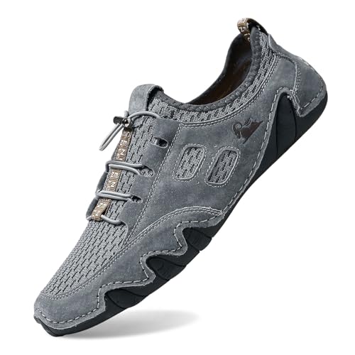 MODSGUE Bequemer Rutschfester Barfußschuhe, Barfubschuh Aus Echtem Leder Flexao Und Wandara Orthoschuhe Low Top Für Herren Laufschuhe Barfußschuhe MODSGUE Bequemer Rutschfester Barfußschuhe, Barfubschuh Aus Echtem Leder Flexao Und Wandara Orthoschuhe Low Top Für Herren Laufschuhe Barfußschuhe von MODSGUE