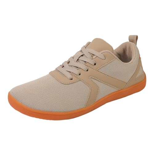MODSGUE Canvas Schuhe Herren Freizeitschuhe Boardschuhe Slip-on Walkingschuhe Turnschuhe Outdoor Joggingschuhe Bequeme Schnürschuhe für Alltag & Spaziergänge mit Nahtdetails von MODSGUE