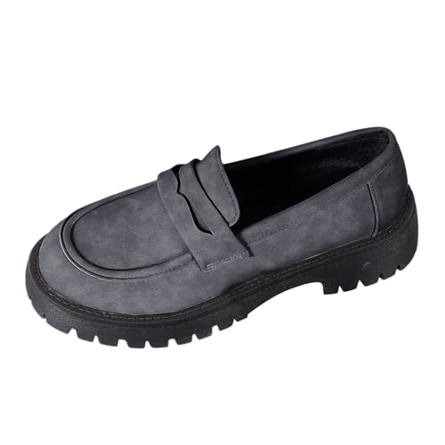 MODSGUE Damen Elegante Halbschuhe im Zeitlosen Design - Slipper mit Goldschnalle - Sommerschuhe - Modisch und Bequem Sportschuhe Turnschuhe von MODSGUE