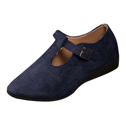 MODSGUE Damen Große Größe Stiefeletten Elegant Ankle Boots Mit Blockabsatz Herbst Winter Kurz Stiefel Mit Doppelter Reißverschluss Retro Wildleder Booties Freizeit Knöchel Schuhe von MODSGUE