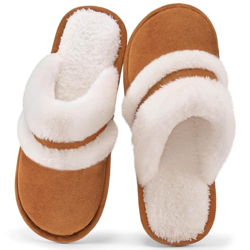 MODSGUE Damen Hausschuhe Winter Weiche Flache Plüsch Flauschige Bequeme Pantoffeln mit Gefüttert Warm Schuhe Slipper Gäste Einfarbig Rutschfeste Puschen für Innenbereich MODSGUE Damen Hausschuhe Winter Weiche Flache Plüsch Flauschige Bequeme Pantoffeln mit Gefüttert Warm Schuhe Slipper Gäste Einfarbig Rutschfeste Puschen für Innenbereich von MODSGUE