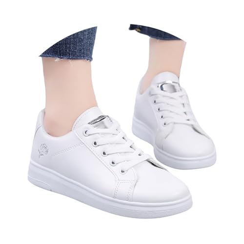 MODSGUE Damen Low Cut Sneaker Leichtgewichts Atmungsaktiv Walkingschuhe Damenschuhe Turnschuhe PU Runde Zehe Flache Sport Bequem Basic Winter Freizeitschuhe MODSGUE Damen Low Cut Sneaker Leichtgewichts Atmungsaktiv Walkingschuhe Damenschuhe Turnschuhe PU Runde Zehe Flache Sport Bequem Basic Winter Freizeitschuhe von MODSGUE