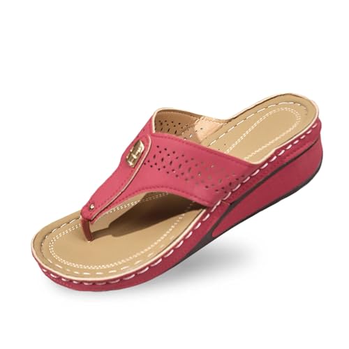 MODSGUE Damen Orthopädische Zehentrenner Sandalen Damen Strass Flip-Flops Sommer PU-Leder Clip -Toe Pantoffeln Gummi Plateau Slippers Freizeit Strandschuhe Hausschuhe MODSGUE Damen Orthopädische Zehentrenner Sandalen Damen Strass Flip-Flops Sommer PU-Leder Clip -Toe Pantoffeln Gummi Plateau Slippers Freizeit Strandschuhe Hausschuhe von MODSGUE