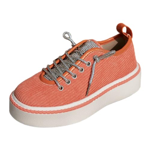 MODSGUE Damen Retro Sneaker Flach Runde Zehe Turnschuhe Canvas Schuhe Freizeitschuhe Strass Lässige Halbschuhe Wanderschuhe Sportschuhe Freizeitschuh Wildleder Schuhe MODSGUE Damen Retro Sneaker Flach Runde Zehe Turnschuhe Canvas Schuhe Freizeitschuhe Strass Lässige Halbschuhe Wanderschuhe Sportschuhe Freizeitschuh Wildleder Schuhe von MODSGUE