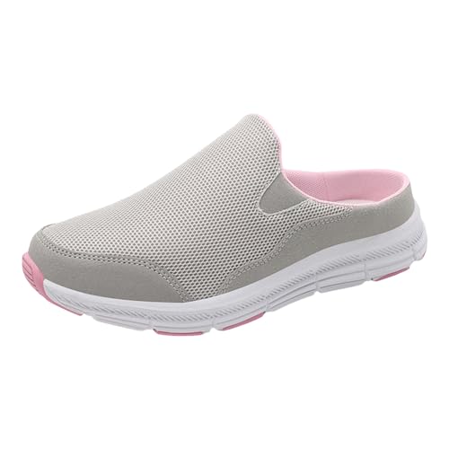 MODSGUE Damen Schuhe Modische Damen-Freizeitschuhe mit hohen Absätzen Slip-On-Schuhe Bequeme Freizeitschuhe Slipper Komfort-Schuhe Sommerschuhe von MODSGUE