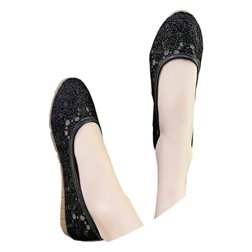 MODSGUE Flache Schuhe Für Damen Weich Plastik Gelee Sommersandalen Slip-Ons Flach Sandalen rutschfeste Atmungsaktive Strandschuhe Sommer Aushöhlte Jelly Schuhe Ballett Shoes MODSGUE Flache Schuhe Für Damen Weich Plastik Gelee Sommersandalen Slip-Ons Flach Sandalen rutschfeste Atmungsaktive Strandschuhe Sommer Aushöhlte Jelly Schuhe Ballett Shoes von MODSGUE