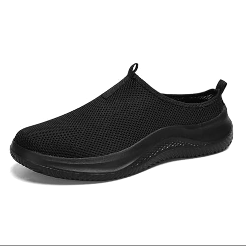 MODSGUE Freizeitschuhe Herren Atmungsaktiv Barfußschuhe Running Sneaker Outdoor Joggingschuhe Turnschuhe Leichte Fitnessstudio Übergröße Sportschuhe Trekkingschuhe Dünn Slip-On von MODSGUE