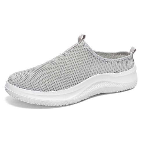 MODSGUE Freizeitschuhe Herren Atmungsaktiv Barfußschuhe Running Sneaker Outdoor Joggingschuhe Turnschuhe Leichte Fitnessstudio Übergröße Sportschuhe Trekkingschuhe Dünn Slip-On von MODSGUE