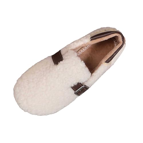 MODSGUE Hausschuhe Damen Geschlossen Rutschfest Flache Schuhe Männer Winter Einfarbig Hause Innen Baumwolle Pantoffeln Weichen Verdickte Samt Warme Einfarbig Slip On Leichte Hüttenschuhe MODSGUE Hausschuhe Damen Geschlossen Rutschfest Flache Schuhe Männer Winter Einfarbig Hause Innen Baumwolle Pantoffeln Weichen Verdickte Samt Warme Einfarbig Slip On Leichte Hüttenschuhe von MODSGUE