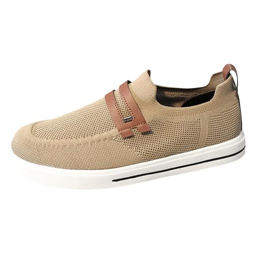 MODSGUE Herren Flache Slipper Slip on Loafer Slipper Bootsschuhe Walkingschuhe Anzugschuhe Bequem Atmungsaktive Leichtgewichts Fitness Turnschuhe Fitness Trainingsschuhe MODSGUE Herren Flache Slipper Slip on Loafer Slipper Bootsschuhe Walkingschuhe Anzugschuhe Bequem Atmungsaktive Leichtgewichts Fitness Turnschuhe Fitness Trainingsschuhe von MODSGUE
