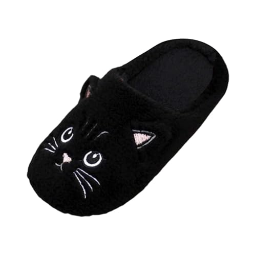 MODSGUE Herren-Hausschuhe mit Musikmuster,Breite Passform, Vintage-Stil, Flora, Meerschweinchen-Druck,Bequem, Flauschig, Rutschfest,Sommer Basic Slippers von MODSGUE