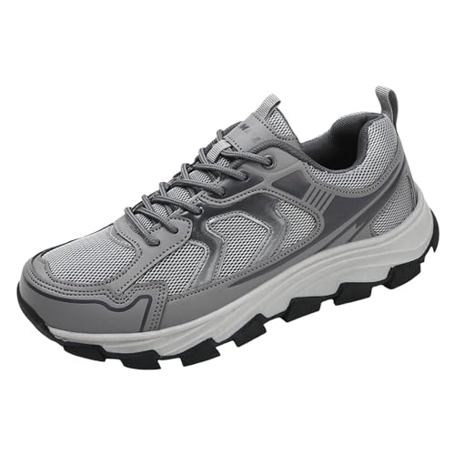 MODSGUE Herren Sneaker Mesh Walkingschuhe Atmungsaktive Turnschuhe Laufschuhe Athletic Formal Orthopädische Sportschuhe Sommer Freizeitschuhe Schwarz Weiß von MODSGUE