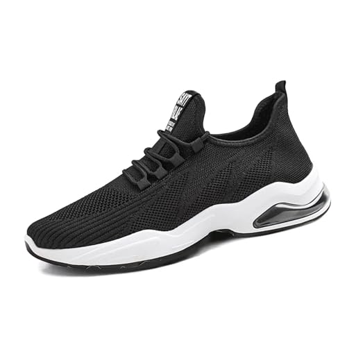 MODSGUE Herren Walking Schuhe Laufschuhe Sneaker rutschfeste Gummisohlen Dämpfung Luftkissen Bequeme Atmungsaktive Leichte Atmungsaktiv Herren Gym Running Turnschuhe Sportschuhe von MODSGUE