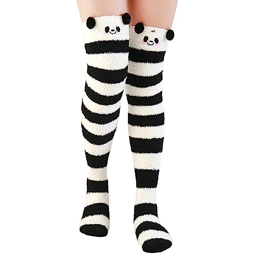 MODSGUE Kniestrümpfe Damen Plüsch Kuschelsocken Overknees Socken Flauschig Winter Warme Socken Teddy Fleece Overknee Strümpfe Weiche Knee Hoch Socks Haussocken Wintersocken MODSGUE Kniestrümpfe Damen Plüsch Kuschelsocken Overknees Socken Flauschig Winter Warme Socken Teddy Fleece Overknee Strümpfe Weiche Knee Hoch Socks Haussocken Wintersocken von MODSGUE
