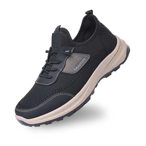 MODSGUE Mesh Laufschuhe Herren Orthopädische Turnschuhe Große Größe Sportschuhe Straßenlaufschuhe Fitnessschuhe Sommer Einfabrig Joggingschuhe Leichte Modische Lässige Fitness Sneaker von MODSGUE