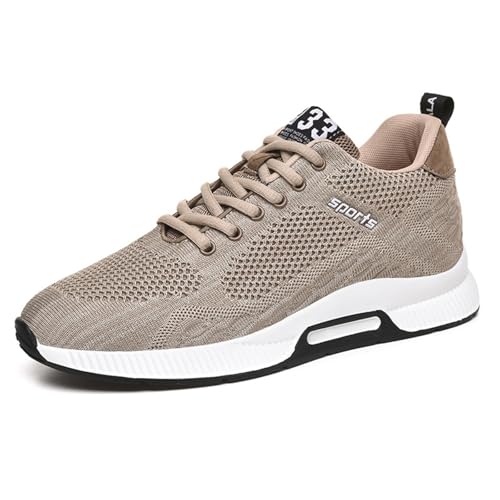 MODSGUE Schuhe Herren Mesh Sneaker Leichtgewichts Joggingschuhe Leicht Wanderschuhe Running Turnschuhe Walkingschuhe Höhensteigerung Schuhe für Herren von MODSGUE