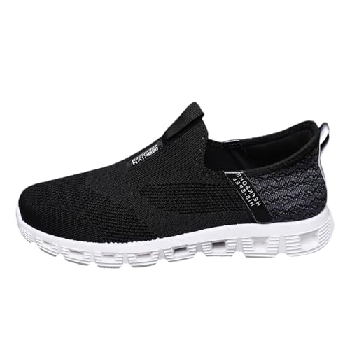 MODSGUE Schwarz Turnschuhe Herren Laufschuhe Air Luftpolster Sportschuhe Leicht Sneaker Atmungsaktiv Joggingschuhe Walkingschuhe Running Sport Orthopädische Straßenlaufschuhe MODSGUE Schwarz Turnschuhe Herren Laufschuhe Air Luftpolster Sportschuhe Leicht Sneaker Atmungsaktiv Joggingschuhe Walkingschuhe Running Sport Orthopädische Straßenlaufschuhe von MODSGUE
