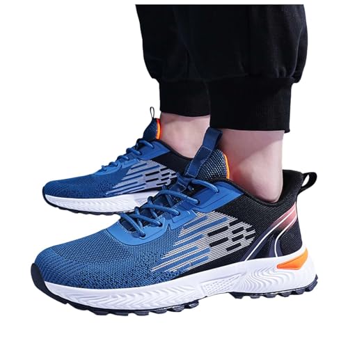 MODSGUE Sommer Orthopädische Laufschuhe Herren Extra Weite Sportschuhe Atmungsaktiv Turnschuhe Outdoor Joggingschuhe Freizeit Straßenlaufschuhe rutschfest Turnschuhe von MODSGUE