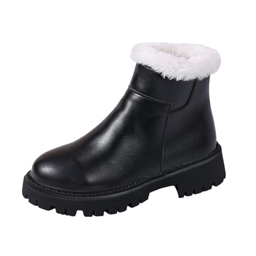 MODSGUE Stiefeletten Damen Grace Schneestiefel Gefüttert Winterschuhe Ankle Boots Herbst Winter Einfarbig Wasserdicht Warm Snowboot Winterstiefel Komfort Stiefel Snow Winterboots MODSGUE Stiefeletten Damen Grace Schneestiefel Gefüttert Winterschuhe Ankle Boots Herbst Winter Einfarbig Wasserdicht Warm Snowboot Winterstiefel Komfort Stiefel Snow Winterboots von MODSGUE