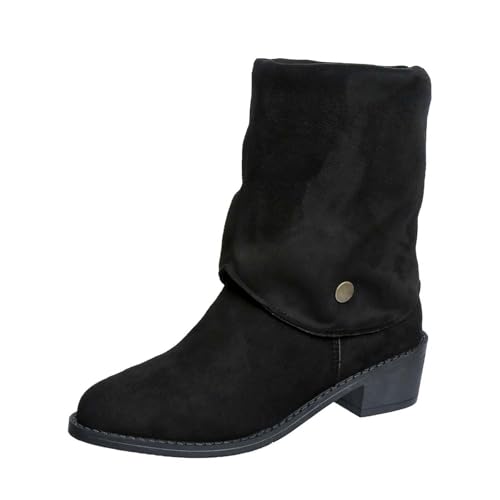 MODSGUE Stiefeletten Damen Wildleder Cowboystiefel Winter Halbstiefel Schlupfschuhe Niederung Stiefel Kurzstiefel Damenstiefel Übergangsstiefel Blockabsatz Ankle Boots MODSGUE Stiefeletten Damen Wildleder Cowboystiefel Winter Halbstiefel Schlupfschuhe Niederung Stiefel Kurzstiefel Damenstiefel Übergangsstiefel Blockabsatz Ankle Boots von MODSGUE