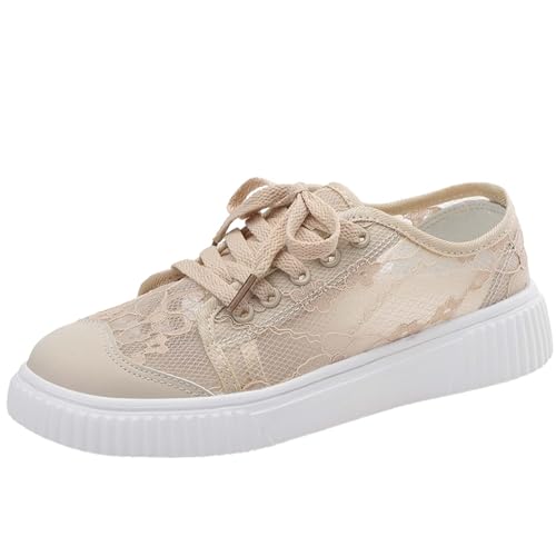 MODSGUE Trachten Sneaker Damen Weiss Spitzen Trachtenschuhe Elegant Sommerschuhe Spitze Turnschuhe Freizeitschuhe Flach Mesh Walkingschuhe Sommer Stoffschuhe Dirndl Schuhe Oktoberfest MODSGUE Trachten Sneaker Damen Weiss Spitzen Trachtenschuhe Elegant Sommerschuhe Spitze Turnschuhe Freizeitschuhe Flach Mesh Walkingschuhe Sommer Stoffschuhe Dirndl Schuhe Oktoberfest von MODSGUE