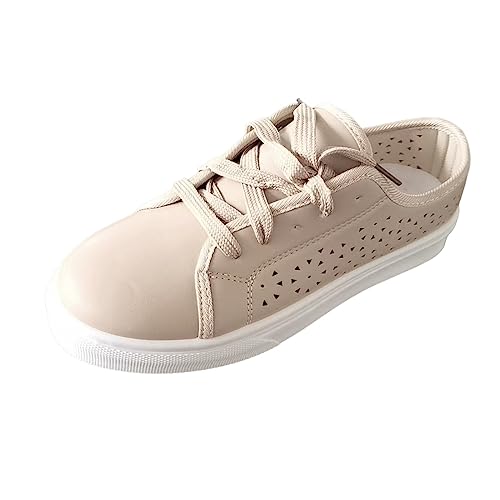 MODSGUE Trachtenschuhe Damen Dirndl Trachten Schuhe Freizeitschuhe Tracht Spitzen Atmungsaktive Elegante Brautschuhe Leinenschuhe Leichte Stoffschuhe Stoffsneaker Winter Braut Sneaker von MODSGUE