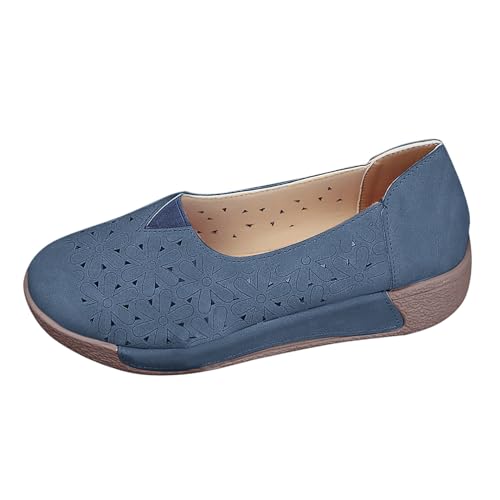 Sandalen Damen Sommer Clogs Hausschuhe Flach Sandaletten Halbschuhe Vintage Hohl Runde Zehe Frauen Schuhe Mary Jane Halbschuh Strandsandalen Sandalen Damen Sommer Clogs Hausschuhe Flach Sandaletten Halbschuhe Vintage Hohl Runde Zehe Frauen Schuhe Mary Jane Halbschuh Strandsandalen von MODSGUE