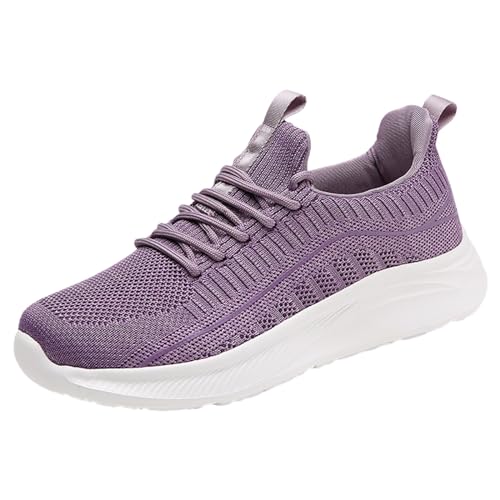 Schuhe Damen Komfortschuhe für Frauen Ergonomische Schrnerzlindernde Atmungsaktiv rutschfest Schuhe Damen Atmungsaktive Mesh-Schuhe für Older Women von MODSGUE