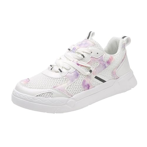 Sommer Schuhe Komfortschuhe FüR Frauen,Modische Atmungsaktive Sportschuhe,Joggingschuhe Slip-on-Wanderschuhe for Teenager Mädchen von MODSGUE