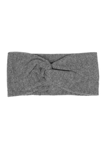 Cashmere Stirnband deluxe, 100% Kaschmir. In verschiednen Farben erhältlich (Hellgrau) von MOE