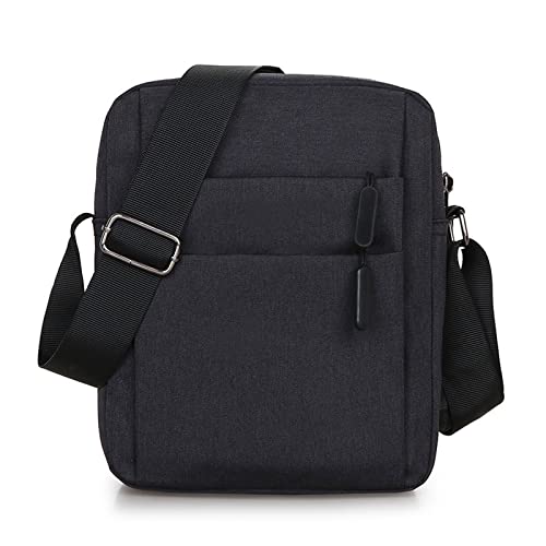 MOEIDO Umhängetasche Handbags Oxford Bag for Man Male Cross Body Shoulder Messenger Bags Casual Bussiness Handbags(Color:Black) von MOEIDO