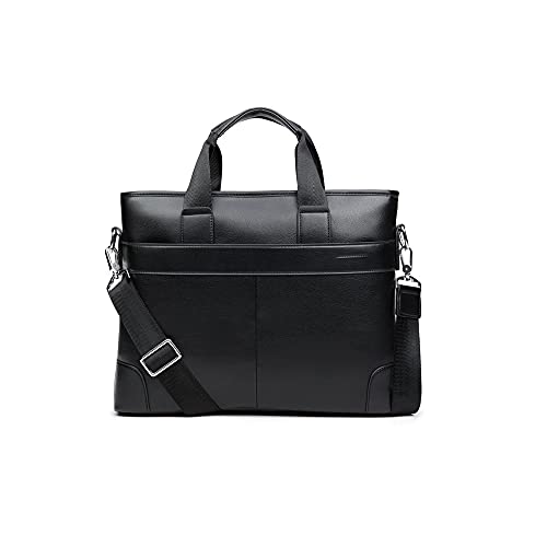 MOEIDO Umhängetasche Männer Handtasche Männer Messenger Bags Casual Männliche Crossbody Reisetaschen Für Männer Umhängetasche Business Aktentaschen(Color:Black) von MOEIDO