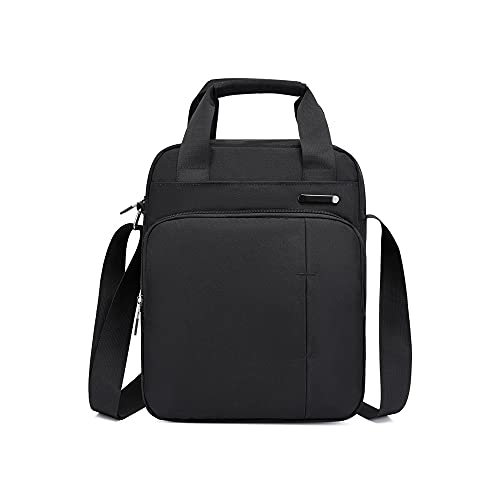 MOEIDO Umhängetasche Männer Oxford Umhängetaschen Casual Tote Travel Herren Crossbody Bag Luxus Messenger Bags Mode Handtasche(Color:Black) von MOEIDO