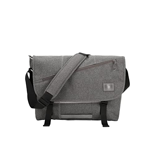 MOEIDO Umhängetasche Messenger Bag Mode Reise Sling Umhängetasche Männer Leinwand Aktentasche Männliche Crossbody Pack for Jugendliche von MOEIDO