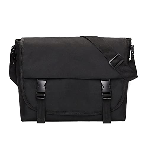 MOEIDO Umhängetasche Umhängetasche Männer 14-Zoll-Laptop-Geschäftsreise-Umhängetasche Grüne Leinwand-Tasche Aktentasche Herren Messenger Bag von MOEIDO