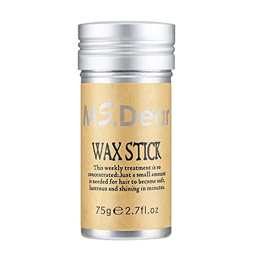 Haarwachs-stick, Haar Pomade Stick Für Perücken, Haarstyling-wachs Für Fliegende Und Frizzige Haare An Den Rändern, Schnelles Styling Und Leichtes Auswaschen, Geeignet Für Männer Und Frauen -75g von MOFAJANG