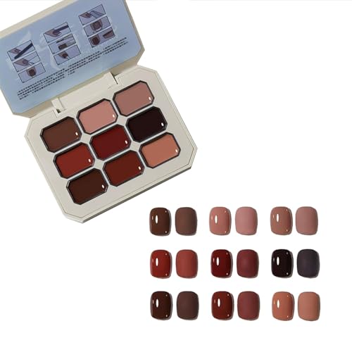 Cremefarbenes Nagellack-Set, Creme-Gel-Nagellack, langlebig und haltbar, geeignet für Frauen, Mädchen und Freunde zum Selbermachen zu Hause von MOFFNNOL
