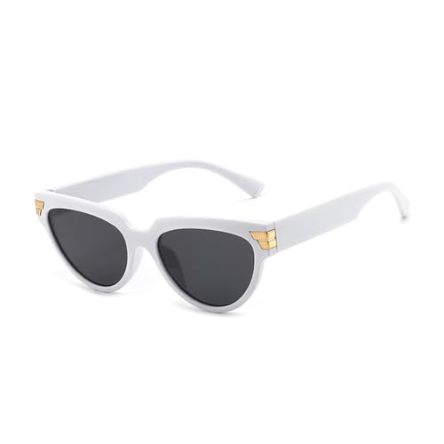 MOHDHAF-Cat Eye Sonnenbrille Damen's Vintage Black Cateye Sonnenbrille Female Small Frame Transparent Colour MOHDHAF-Cat Eye Sonnenbrille Damen's Vintage Black Cateye Sonnenbrille Female Small Frame Transparent Colour von MOHDHAF