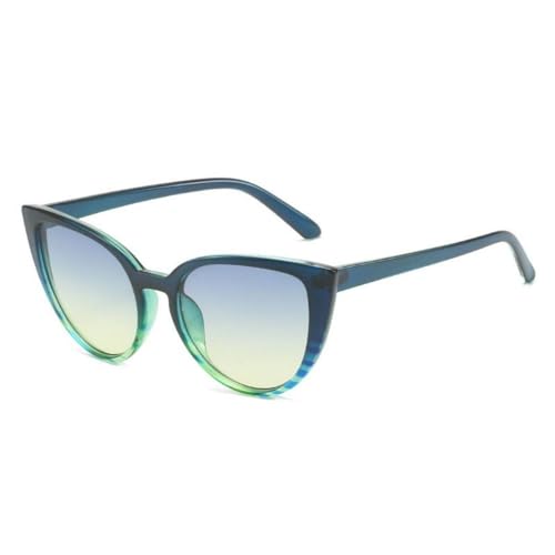 MOHDHAF-Cat Eye Vintage Sonnenbrille Damen Mirror Sonnenbrille Female Retro Fashion Triangle Personality Sexy MOHDHAF-Cat Eye Vintage Sonnenbrille Damen Mirror Sonnenbrille Female Retro Fashion Triangle Personality Sexy von MOHDHAF