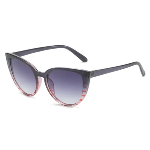 MOHDHAF-Cat Eye Vintage Sonnenbrille Damen Mirror Sonnenbrille Female Retro Fashion Triangle Personality Sexy MOHDHAF-Cat Eye Vintage Sonnenbrille Damen Mirror Sonnenbrille Female Retro Fashion Triangle Personality Sexy von MOHDHAF