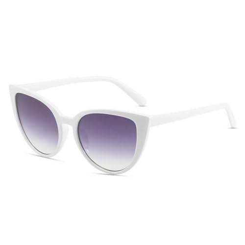 MOHDHAF-Cat Eye Vintage Sonnenbrille Damen Mirror Sonnenbrille Female Retro Fashion Triangle Personality Sexy MOHDHAF-Cat Eye Vintage Sonnenbrille Damen Mirror Sonnenbrille Female Retro Fashion Triangle Personality Sexy von MOHDHAF