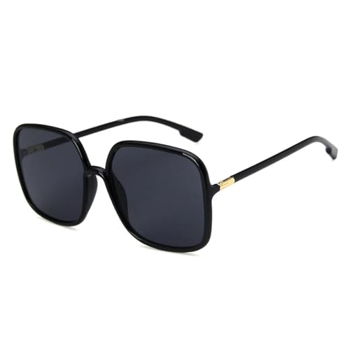 MOHDHAF-Classic Vintage Sonnenbrille für Damen Plastic Frame Clear Grey Pink Lens MOHDHAF-Classic Vintage Sonnenbrille für Damen Plastic Frame Clear Grey Pink Lens von MOHDHAF