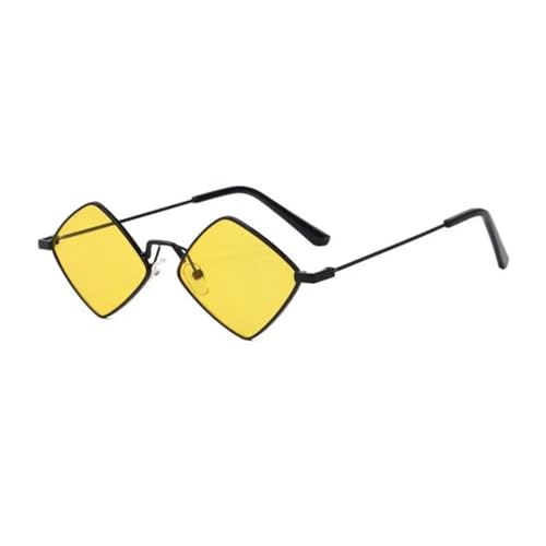 MOHDHAF-Damen's Fashion Polygon Sonnenbrille Vintage Irregular Small Frame Diamond Retro Sonnenbrille Party Glasses Glasses MOHDHAF-Damen's Fashion Polygon Sonnenbrille Vintage Irregular Small Frame Diamond Retro Sonnenbrille Party Glasses Glasses von MOHDHAF